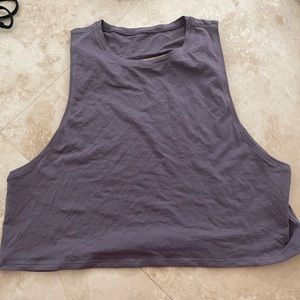 Lululemon Cut Back Crop Muscle Tank